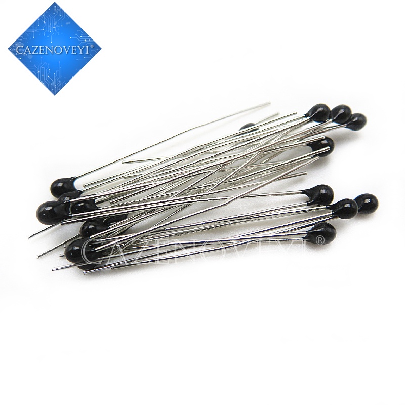 20pcs / Lot Mf52At Mf52 B 3950 Ntc Thermistor Thermal Resistor 5% 1k 2k 3k 4.7k 5k 10k 20k 47k 50k 100k