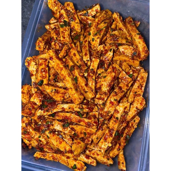 

Basreng pedas daun jeruk