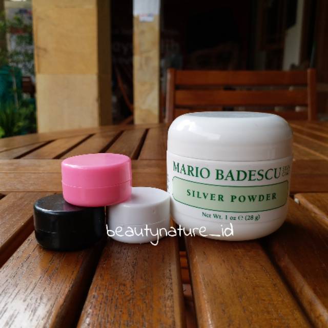 

MARIO BADESCU Silver Powder SHARE IN JAR (ORI GUARANTEED)