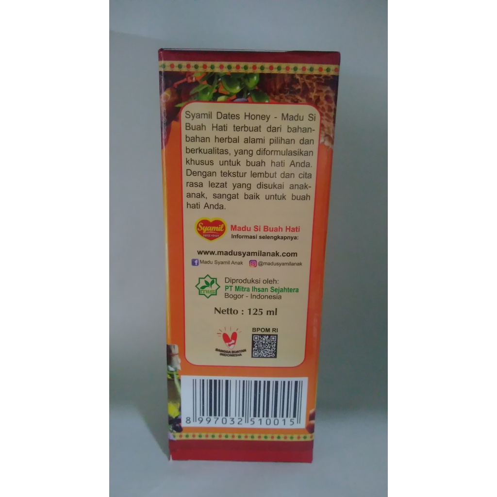 

Classica2106 Syamil Anak Dates Honey Syamil Si Buah Hati 125 Ml / Madu Anak / Madu Syamil / Syamil