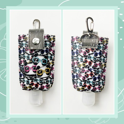Gantungan Hand Sanitizer Lucu – Hand Sanitizer Holder – CocoSanitizer 01 – CS 01 - PANDA