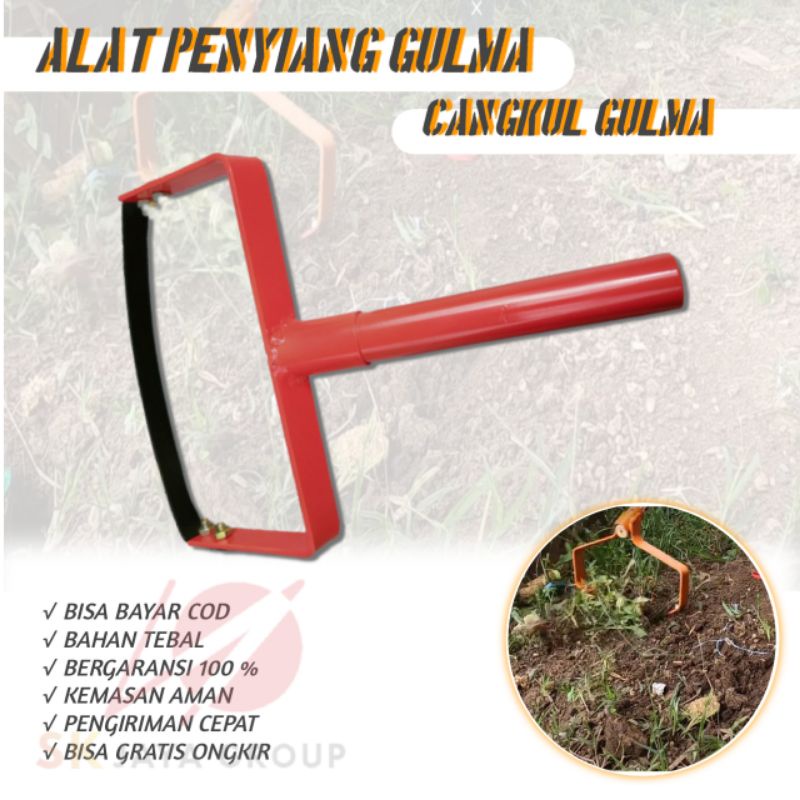 Cangkul Pemotong Rumput Alat Penyiang Gulma Cangkul Gulma Rumput Penghilang Rumput Liar Gulma Liar