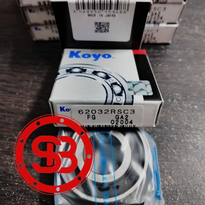 Bearing 6203 2RS / 6203 2RS C3 KOYO JAPAN ORIGINAL