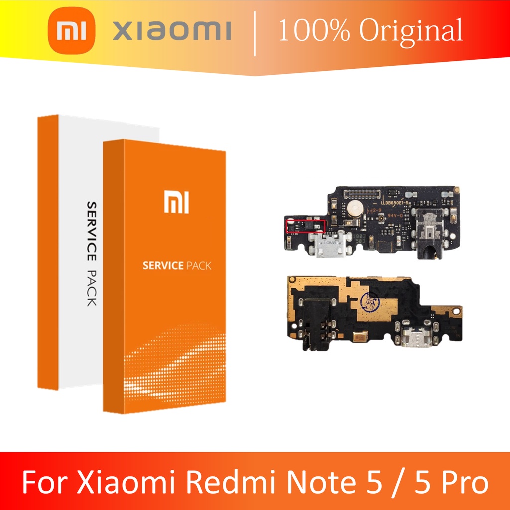 [ CHECK.ID ] KONEKTOR CHARGER SUBBOARD XIAOMI REDMI NOTE 5 / 5 PRO