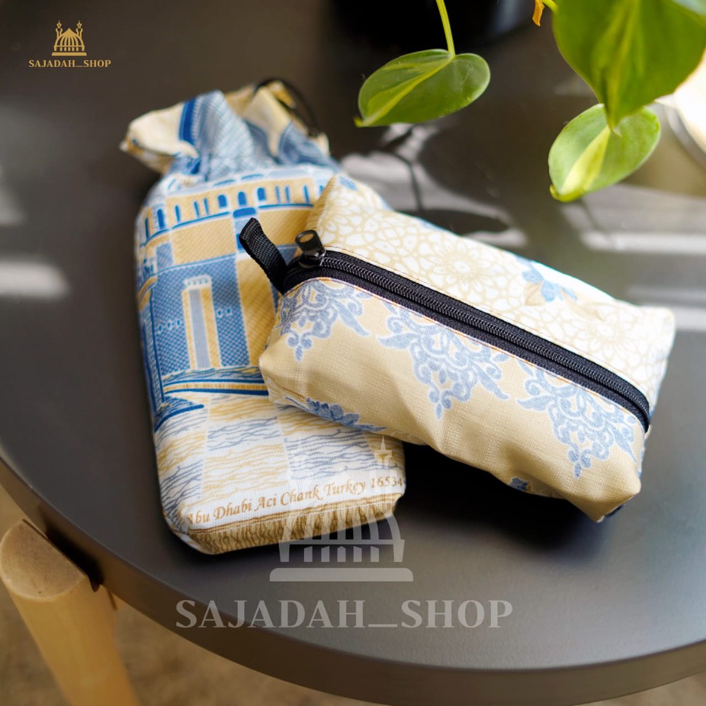TBG Sajadah Pouch Motif Abu Dhabi Turkey Serut [BEST SELLER]