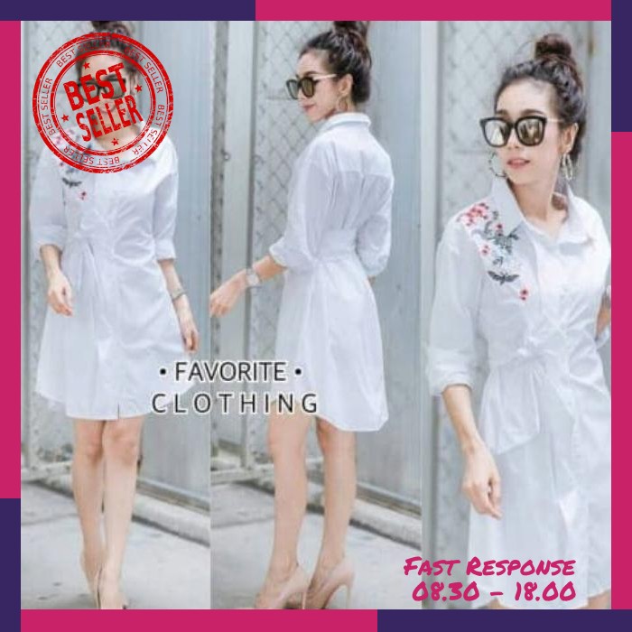 [Dress Favorite Ro] Dress Wanita Katun Rayon
