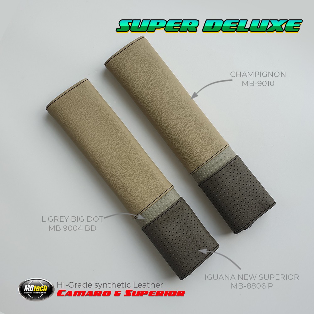 Cover seat belt mobil SUPER DELUXE - Bahan MBtech