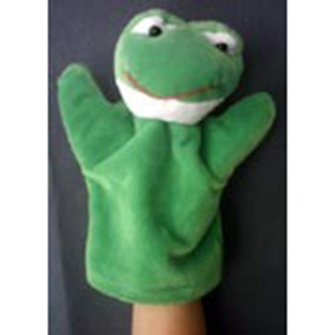 boneka tangan katak