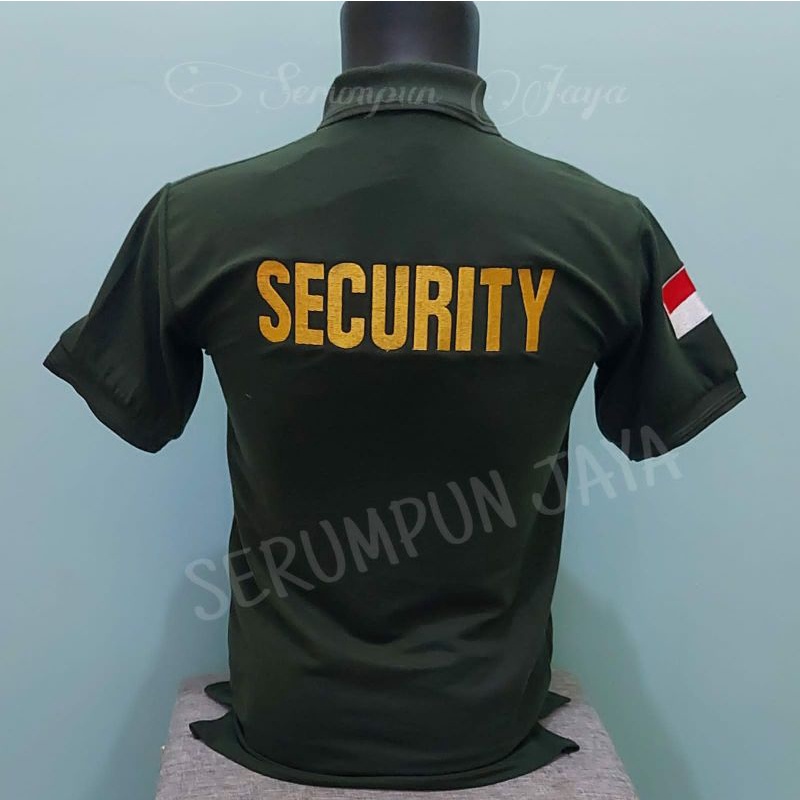 KAOS GADA PRATAMA MITRA POLRI HIJAU ARMY - KAOS KERAH GADA PRATAMA MITRA POLRI FULL BORDIR