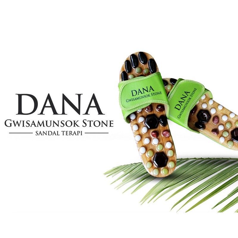 BISA COD Dana Sandal Terapi Batu Gwisamunsok Stone Sendal Terapi Original