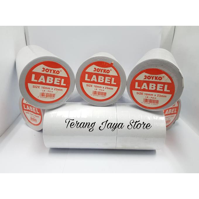 

Kertas Label Harga Joyko Mx-6600A (2 Line)16Mmx23Mm Kertas Label 6600A