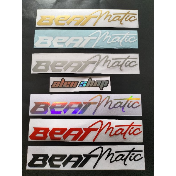 STIKER CUTTING BEAT MATIC