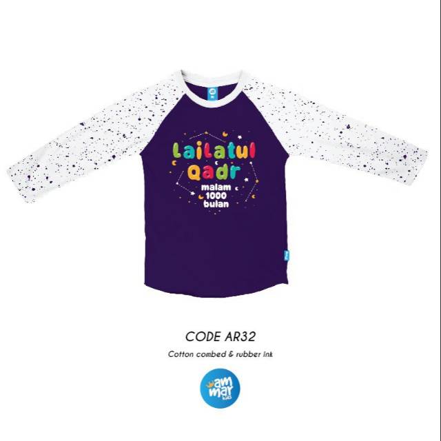Kaos Anak / Kaos Anak Muslimah / Kaos Edukasi Anak