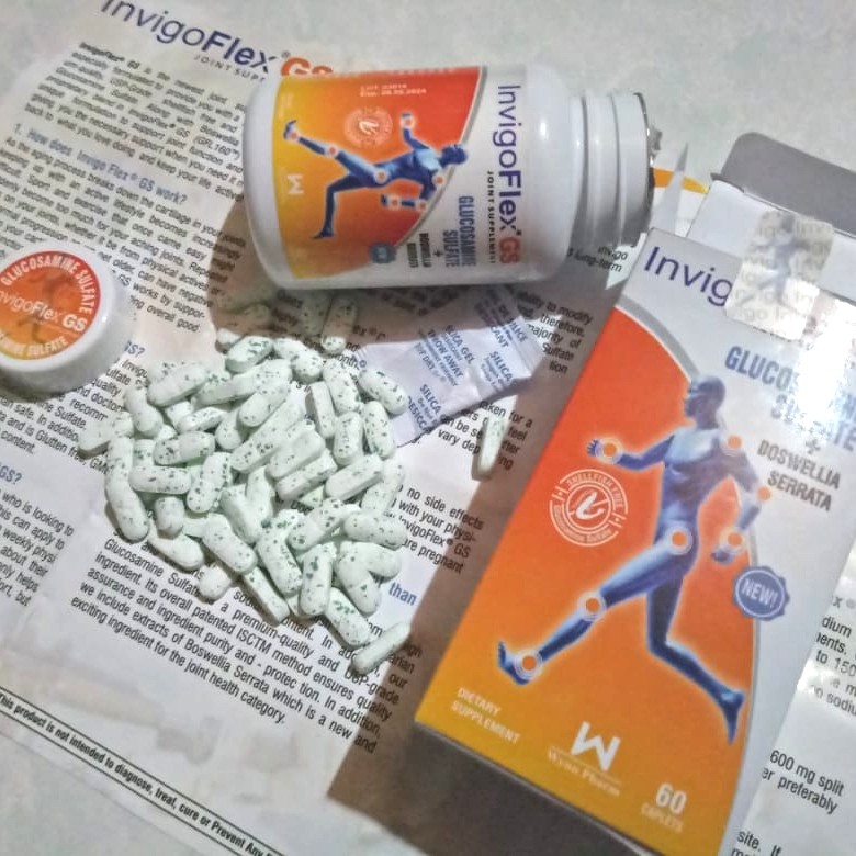 

InvigoFlex GS Joint Supplement Obat Calsium Herbal Tulang & Sendi Asli