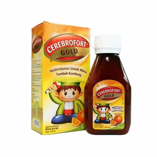 

CEREBROFORT GOLD ORANGE SYRUP 100 ML