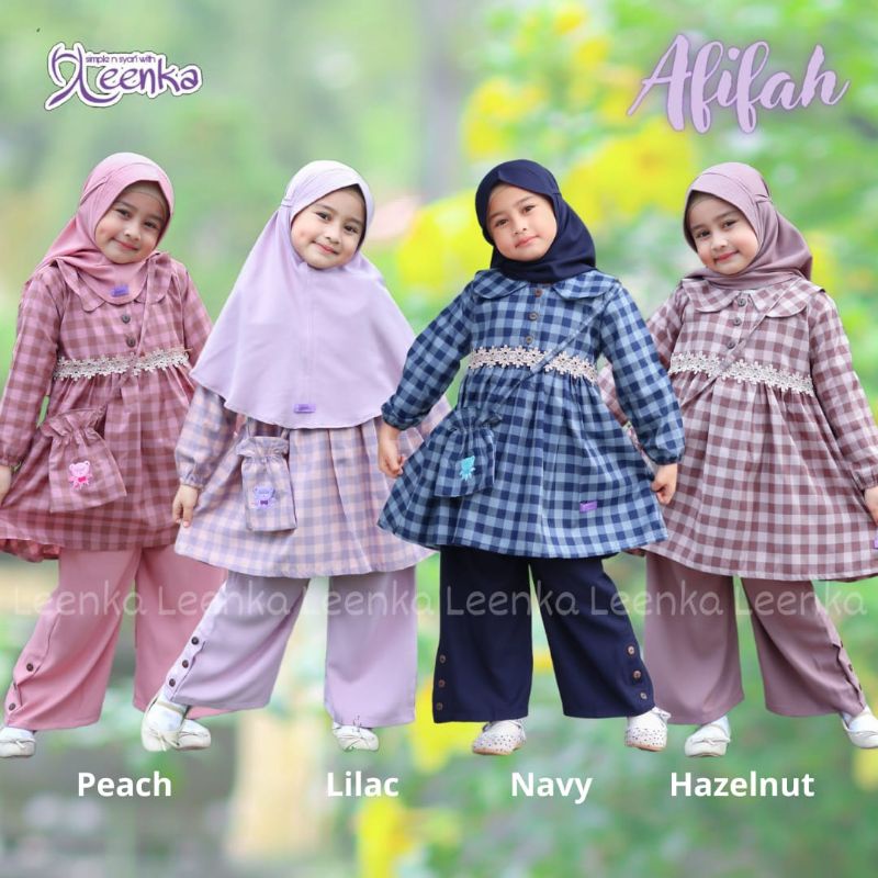 ONE SET AFIFAH BY LEENKA