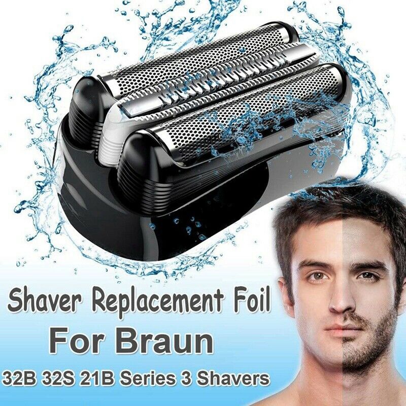 Kepala Shaver Foil Pengganti Untuk Braun 32B 32S 21B Series 3 310S 320S 340S