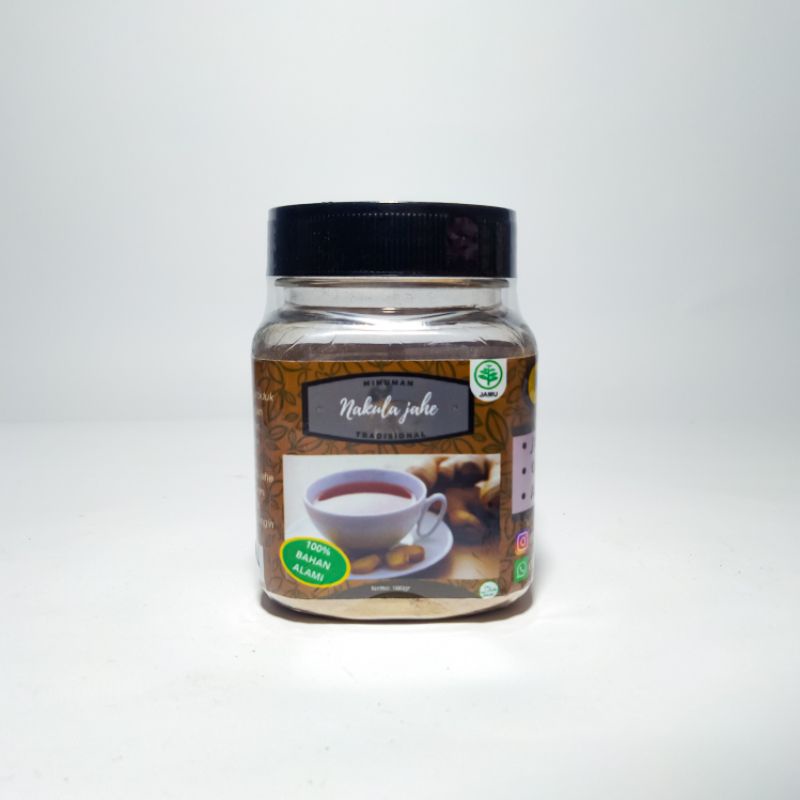 

SERBUK NAKULA JAHE ISI 100gr di jamin 100% jahe asli