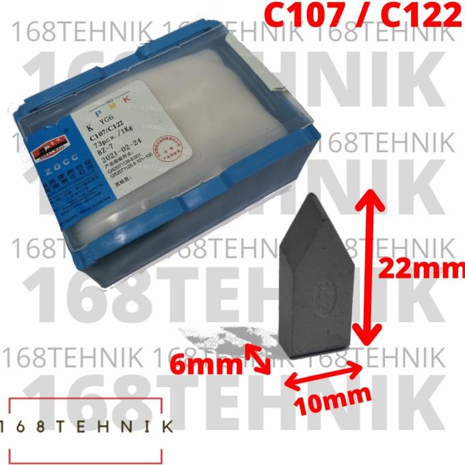 MATA PAHAT WIDIA YG6 C122 CARBIDE BOX / PISAU WIDIA C122 / YG-6 C122