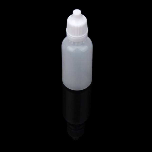 BOTOL TETES MATA 30ML / BOTOL TETES HDPE NATURAL 10ml 30ML -TUTUP NON SEGEL