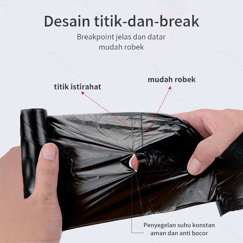 PLASTIK ROLL SERBAGUNA REFILL ISI ULANG KRESEK SAMPAH UNTUK POPOK DIAPER KOTORAN HEWAN