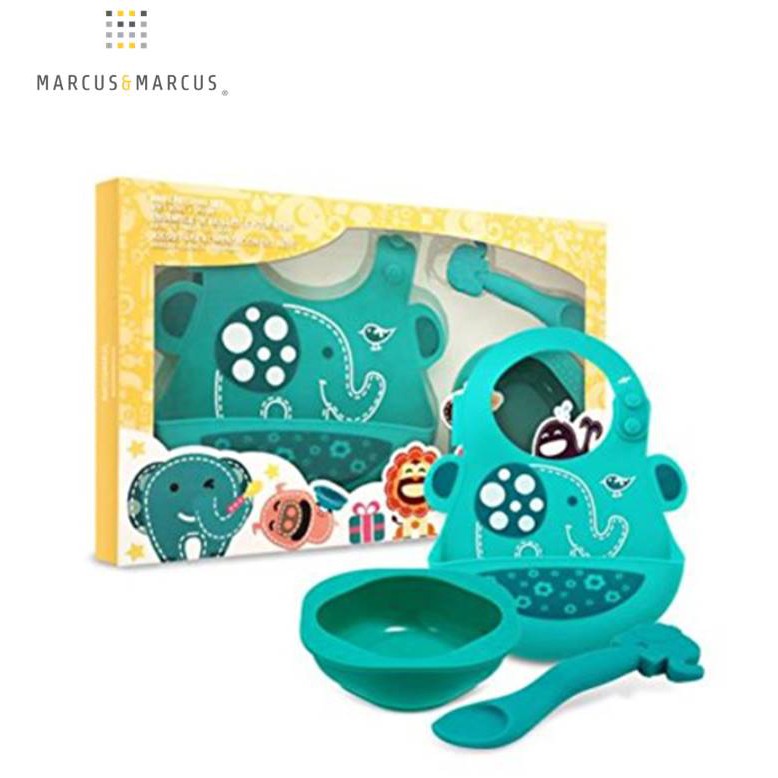 Marcus&amp;Marcus Baby Feeding Gift Set / marcus / marcus bowl / marcus mangkok