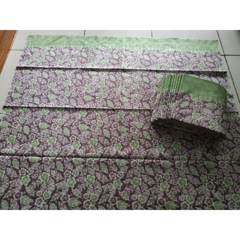 batik cap bahan katun asli trusmi cirebon