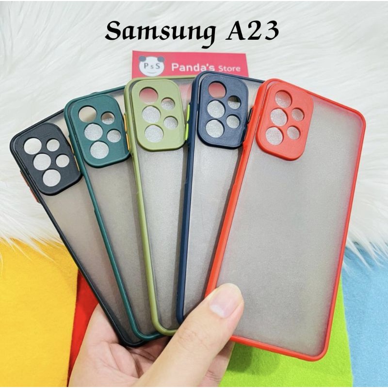 Softcase Samsung A23 Case My choice Original Pelindung Kamera (PsS)