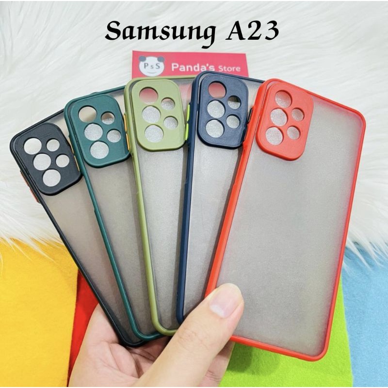 Softcase Samsung A23 Case My choice Original Pelindung Kamera (PsS)