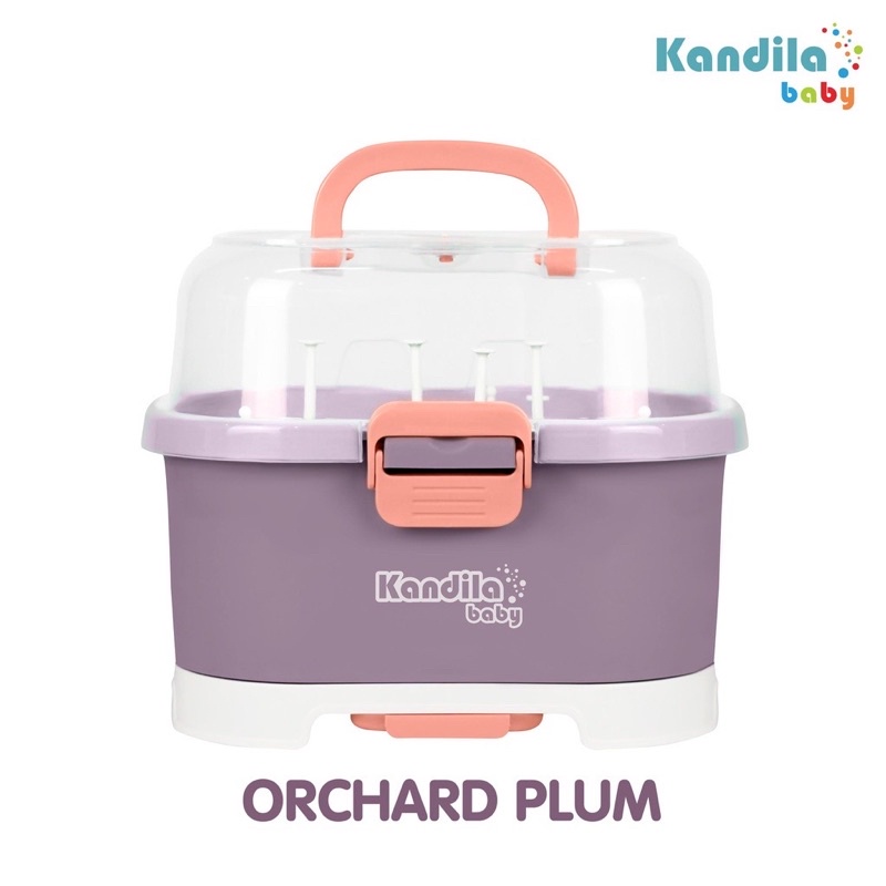 [GRATIS BUBBLEWRAP] Kandila Bottle Drying Rack Box KDL028-2 - Tempat Penyimpan Botol Susu Bayi Traveling Pengering Botol Peralatan Bayi