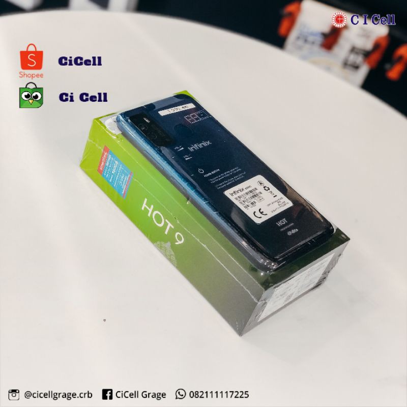 INFINIX HOT 9 PLAY RAM 4/128GB GARANSI RESMI