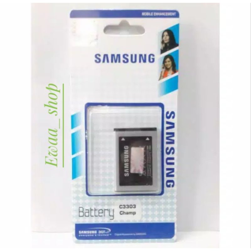 BATTERY BATERAI BATRE SAMSUNG CARAMEL/CHAMP (C3303) ORIGINAL 100%