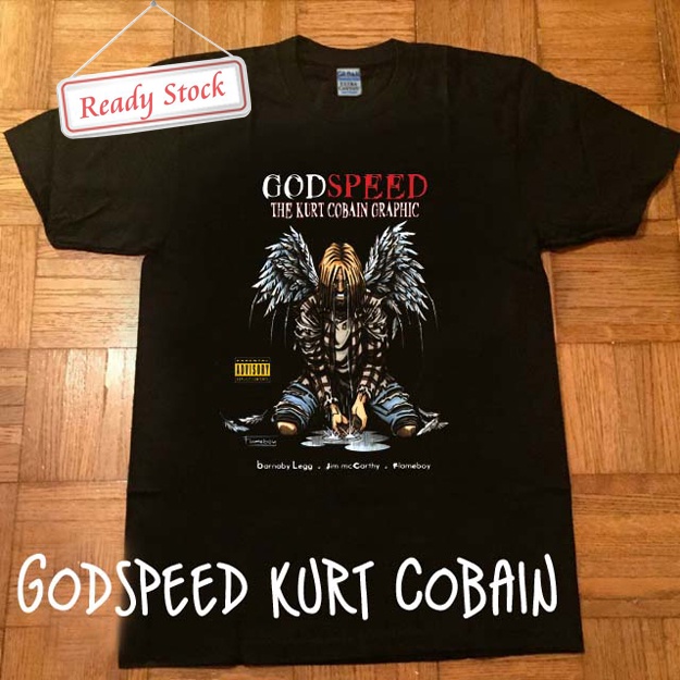 Godspeed Kurt Cobain Tshirt