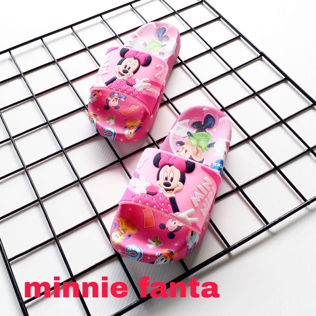 HappyOliver PONY SLIPPERS 8663-B2 Sandal Anak Selop Karet Import Berkualitas 1-8 Tahun