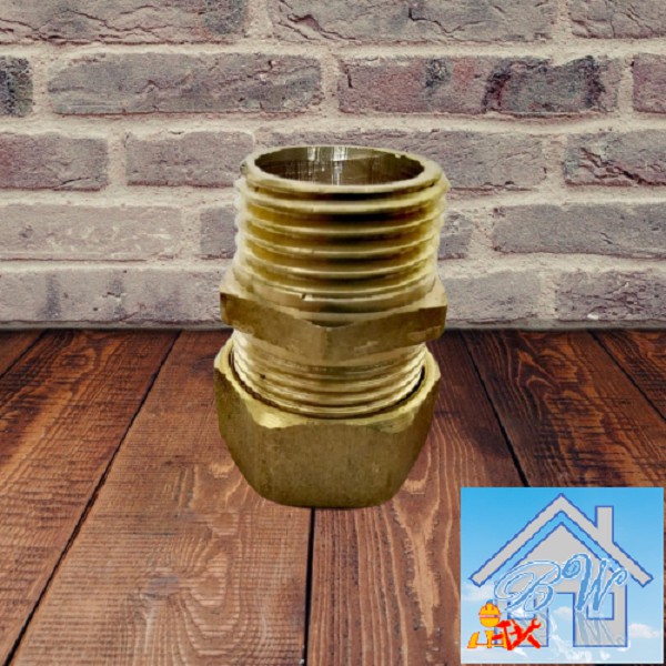 Sok Drat Luar 1/2" Pipa Air Panas Sok Sambung Pipa Kran