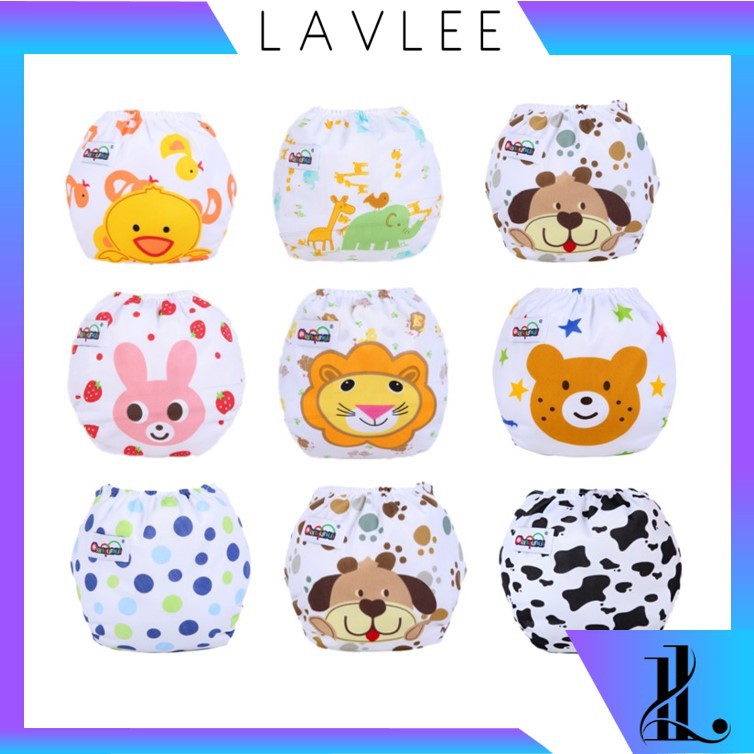 {Lav - P458} Popok Kain Motif Berkancing / Cloth Diaper ...