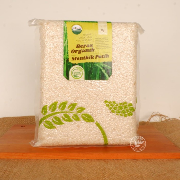 

bg20t01r Lingkar Organik Beras Menthik Putih 1 Kg Vacuum Sv012Ss