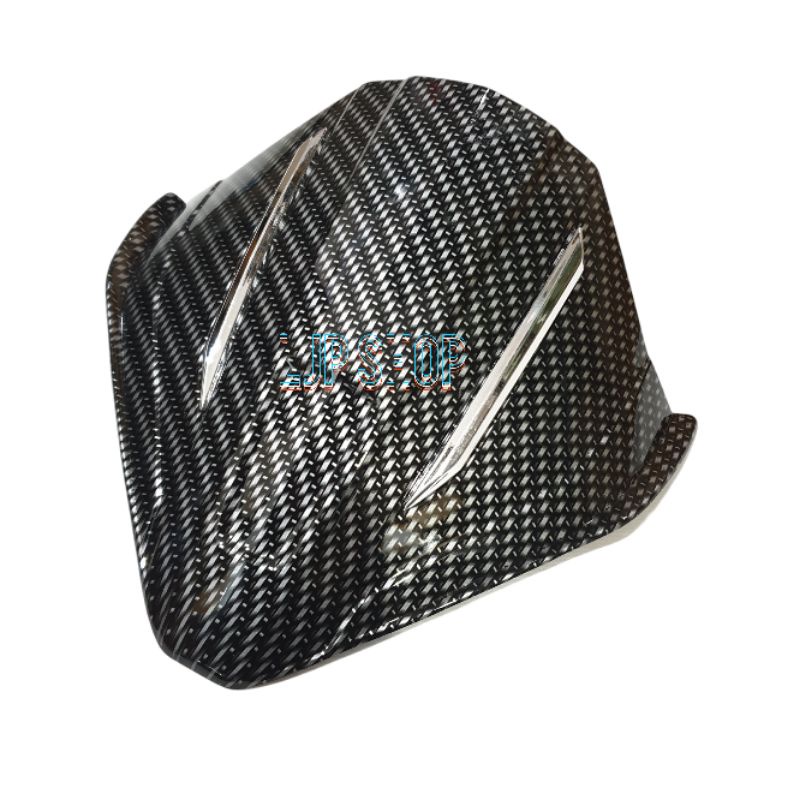 VISOR CARBON KARBON CELUP VARIO 150 FI NEW 3 DIMENSI