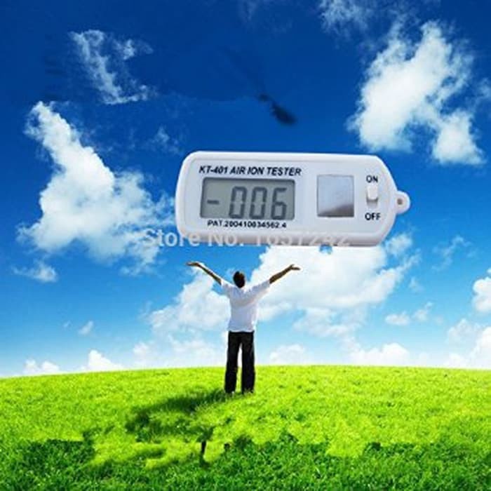 Unik Air Ion Tester - Ukur kadar ion POSITIF & NEGATIF di udara ( + dan -) Limited