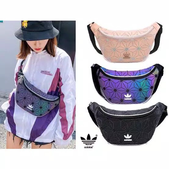 Waistbag Adidas 3D Issey Miyake xeno ss19 Import High Quality Tas Pria Wanita Unisex