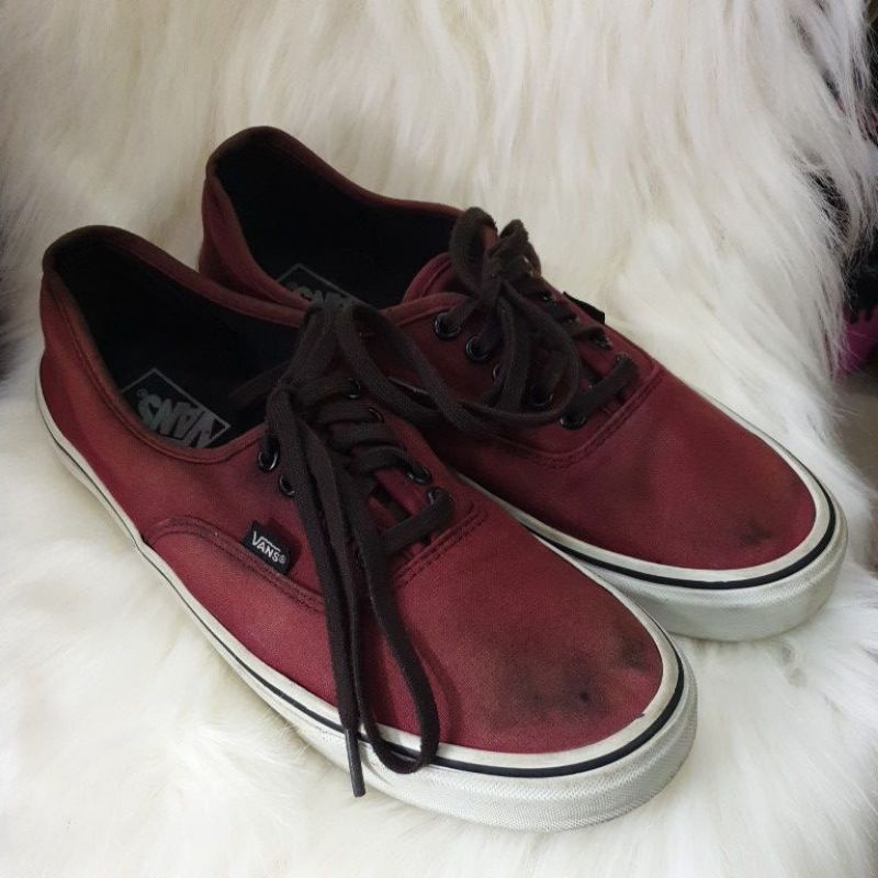 SEPATU VANS MAROON LIMITED ORIGINAL PRELOVED