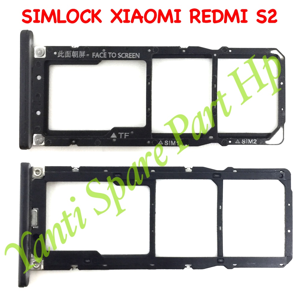 Simtray Sim Lock Xiaomi Redmi S2 Original Terlaris New