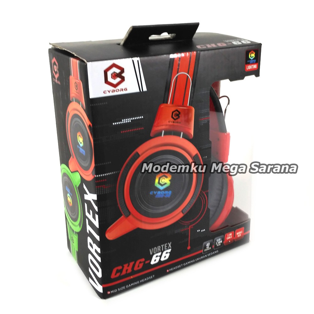 Cyborg Headset Gaming Cyborg CHG-66 Vortex