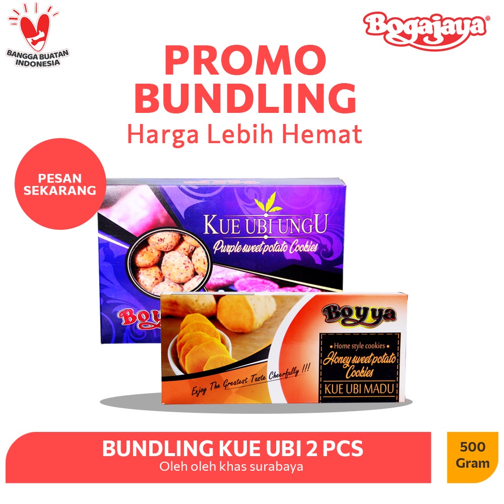 

KUE UBI BOGAJAYA PAKET PROMO ISI 2 PCS <PROMO>