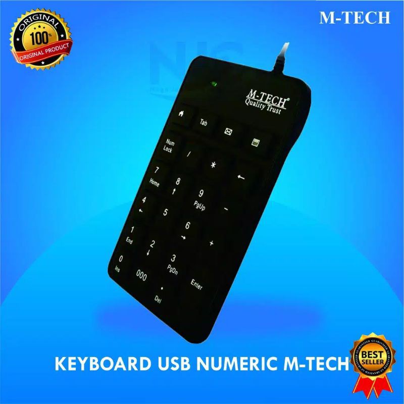 keyboard usb numeric m-tech