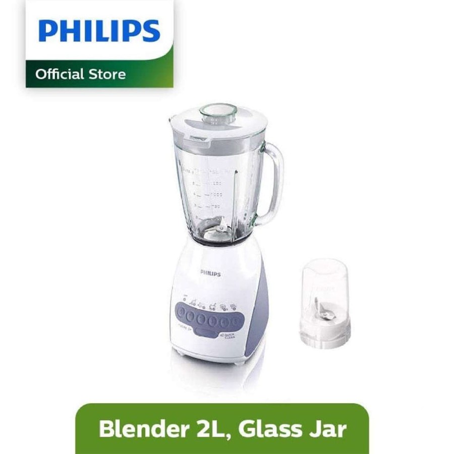 Philips Blender Gelas Beling 2L - HR2116/00 - HR2116/30 - HR2116/40 - HR2116/60