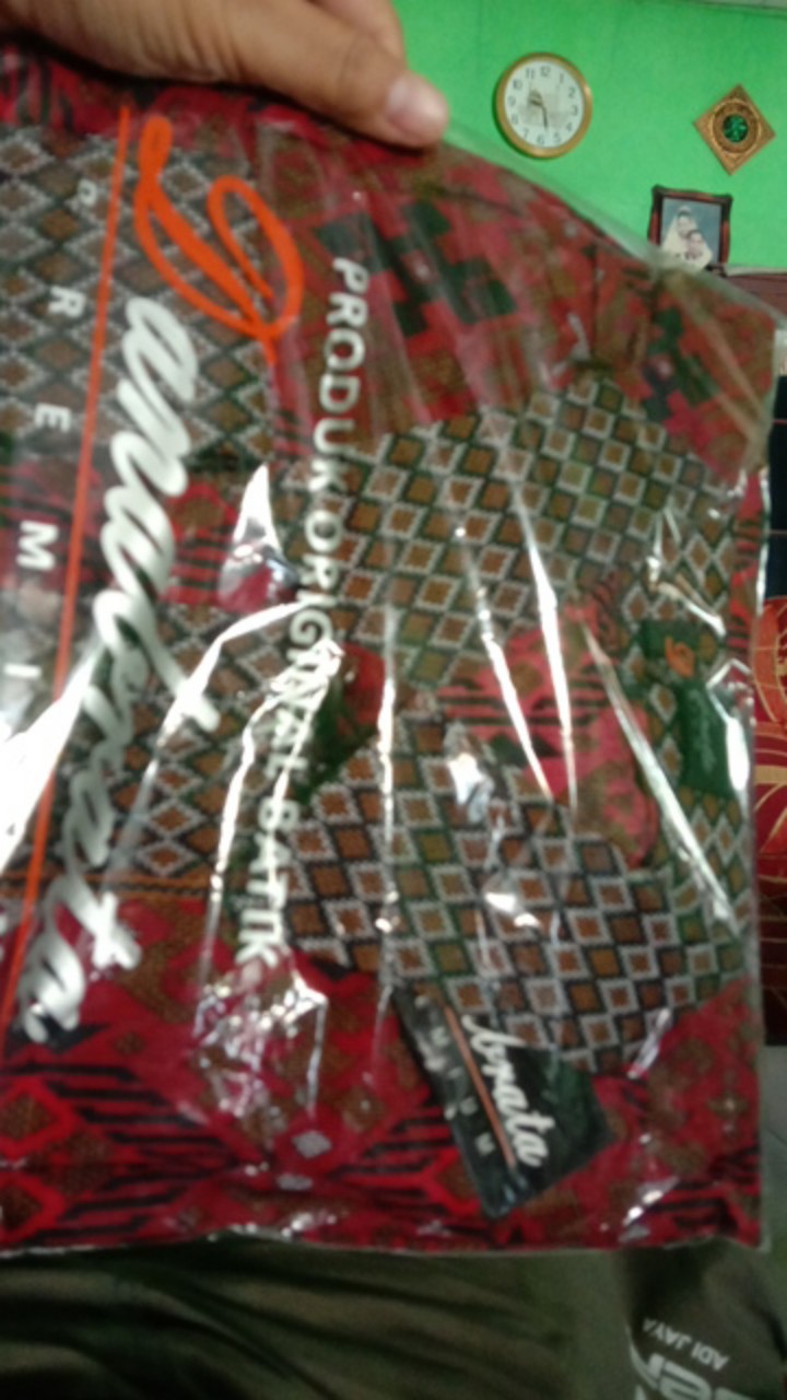 Kemeja Batik Pria Ppbtk07 Modern Lengan Panjang Casual Modis Trendy Masa Kini M L Xl Asli Pekalongan