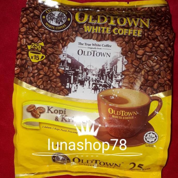 

Populer] Kopi Old Town Oldtown White Coffee 2 In 1 Coffee & Creamer 15X25G