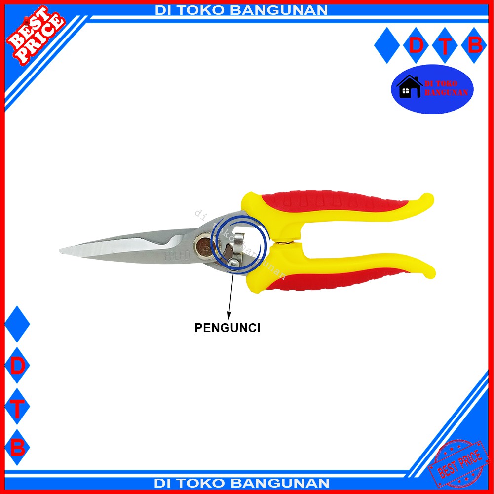 Gunting Dahan Serbaguna 8 Inch Freed