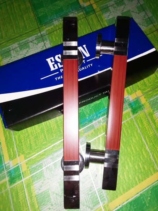 Handle Pintu Rumah 25 Cm Ktk K Kmb Dof Ck Tarikan Pintu Coklat Kayu Gagang Pintu Natural Kunci Pintu